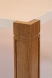 Parchment,Oak And Brass Coffee Table 4 small