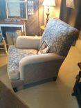 Sample - Blue Damask Club Chair 2 small