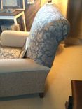 Sample - Blue Damask Club Chair 4 small