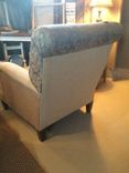 Sample - Blue Damask Club Chair 5 small