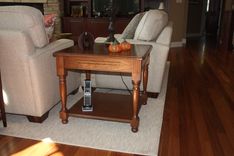 Cherry & Ebony End Table 1 small