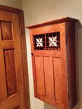Hand Made Kumiko Wall Cabinet 2 small
