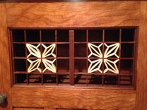 Hand Made Kumiko Wall Cabinet 3 small