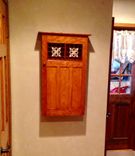 Hand Made Kumiko Wall Cabinet 4 small
