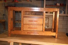 Greene & Greene Style Entertainment Center 2 small