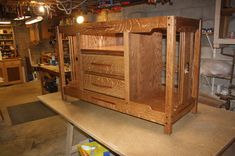 Greene & Greene Style Entertainment Center 3 small