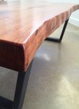 Mesquite Coffee Table With Boatman Base 2 small