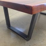 Mesquite Coffee Table With Boatman Base 3 small