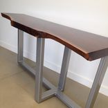 Live Edge Walnut Console Table 4 small