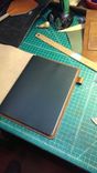 Extra Large Moleskin Cover In Horween Leather 3 small