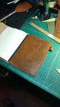 Extra Large Moleskin Cover In Horween Leather 4 small