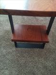 Brazilian Cherry Live Edge Desk 4 small