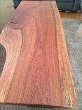 Brazilian Cherry Live Edge Desk 5 small
