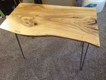 Ash Live Edge Writing Desk 2 small