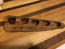 Exotic Hardwood Essential Oils Triangular Display 2 small