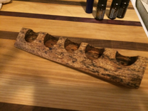 Exotic Hardwood Essential Oils Triangular Display 3 small