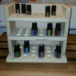 Essential Oils Display Shelf W/Removable Shelves 3 small