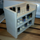 Essential Oils Display Shelf W/Removable Shelves 2 small