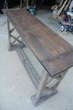 Double X Trestle Table 3 small