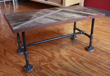 Sail Boat Bench And Coffee Table 3 4 small