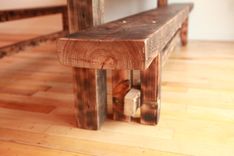 Custom Farmhouse Dining Table And Benches For Kitchensurfing.Com 5 small