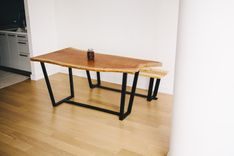 Slim's Cherry Slab Dining Table 4 small
