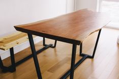 Slim's Cherry Slab Dining Table 7 small