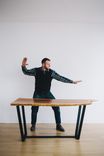 Slim's Cherry Slab Dining Table 9 small