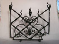 Decorative Hand Forged Firescreen 1 small