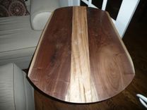 Walnut Slab With Wormy Maple Center 1 small