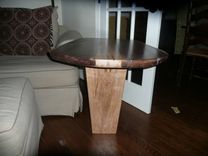 Walnut Slab With Wormy Maple Center 3 small