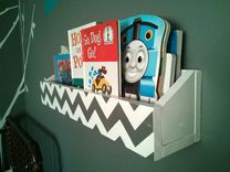 24 Inch Chevron Bookshelf 2 small
