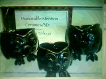 Beautiful Ceramic Owls Bowls 4 small