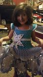 Crochet Disney Princess Dress 3 small