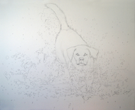 Custom Pet Portrait. Personalized Painting Great For Gifts And Presents. Dogs, Cats, Birds 2 small