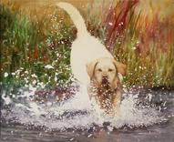 Custom Pet Portrait. Personalized Painting Great For Gifts And Presents. Dogs, Cats, Birds 5 small