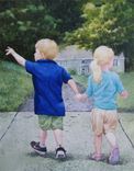 Custom Baby Portrait! Watercolor And Oil Portraits, 100% Hand-Painted. Personalize The Painting! 1 small