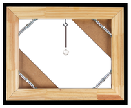 Custom Portrait With Ash Locket Installed In Back. Custom Memorial Gift 1 small