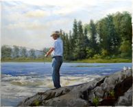 Custom Portrait With Ash Locket Installed In Back. Custom Memorial Gift 5 small