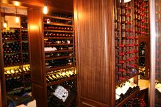 Mahogany Wine Room With 3000 Bottle Capacity 2 small
