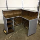 Small Shop Reception Desk , Point Of Sale Desk , Register 2 small