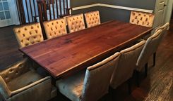 Live Edge Walnut Dining Table 3 small
