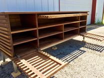 Walnut Tv Console 3 small