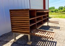 Walnut Tv Console 4 small
