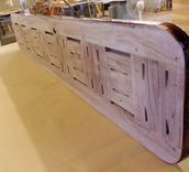 6' Walnut Bar Top 4 small