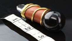 Lemurian Quartz Point, Smoky Quartz Crystal Sphere, Healing Wand 4 small