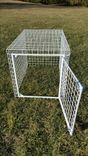 Custom Welded Wire Dog Crate With Powder Coat Finish 4 small
