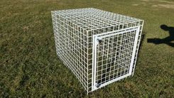 Custom Welded Wire Dog Crate With Powder Coat Finish 1 small