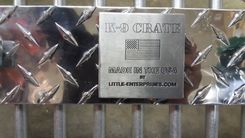 Custom Aluminum K-9 Crate 3 small