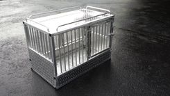 Custom Aluminum K-9 Crate 1 small